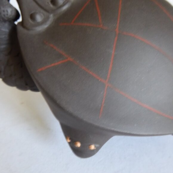 VINTAGE NEW TRADITIONAL CHINESE YIXING ZISHA  DRAGON TURTLE PURPLE CLAY TEAPOT - Picture 10 of 16